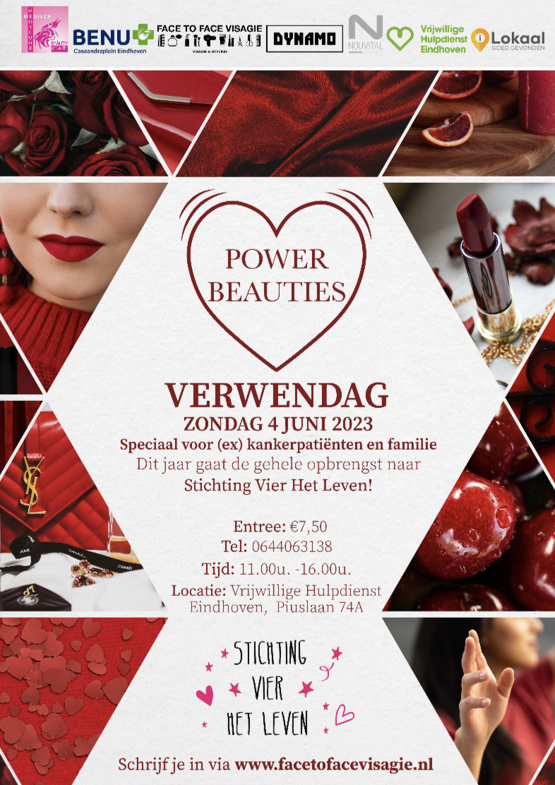  Power Beauties Verwendag speciaal voor (ex)kankerpatiënten 